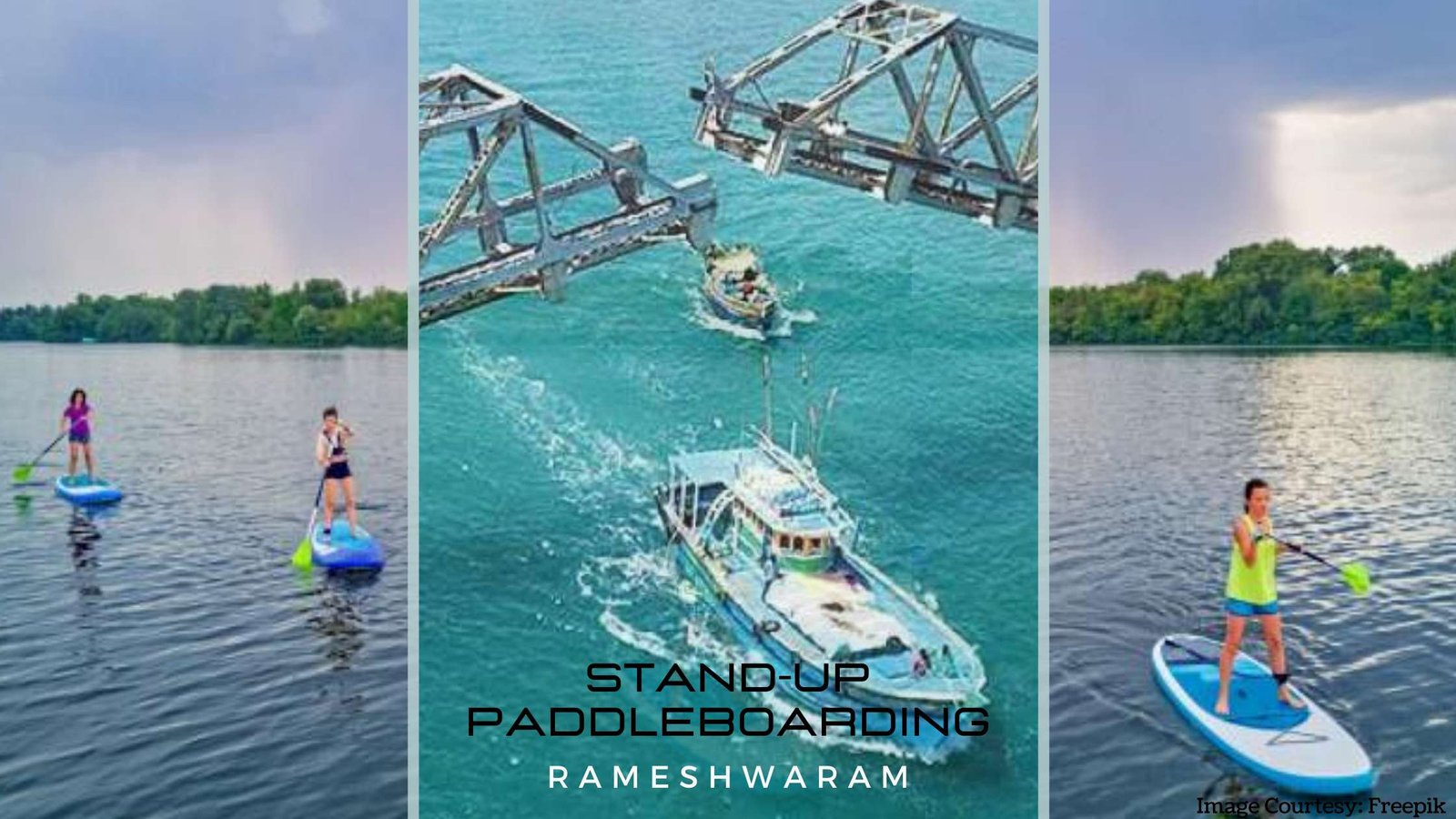 Enjoy The Stand-Up Paddleboard Experience in Rameshwaram